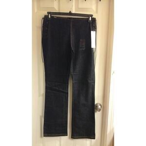 Revolt Jeans, Junior girls size 9/10, Tie @ hips, Flat Stomach, Dark wash, NWT